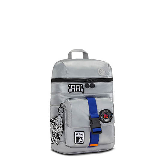 Kipling Bosko MTV Backpacks MTV Moon Silver | CA 1540KO